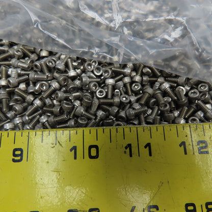 #6-32 x 3/8" Stainless Steel Socket Head Cap Screw Lot Of 2500