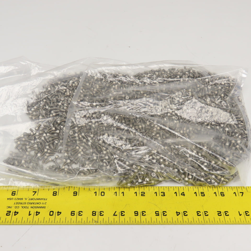 #6-32 x 3/8" Stainless Steel Socket Head Cap Screw Lot Of 2500