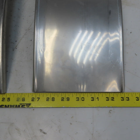 B-Line 808SS6-06-45VO12 Stainless Steel Outide 45° 6"W Cable Tray Cover Lot/2