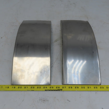 B-Line 808SS6-06-45VO12 Stainless Steel Outide 45° 6"W Cable Tray Cover Lot/2