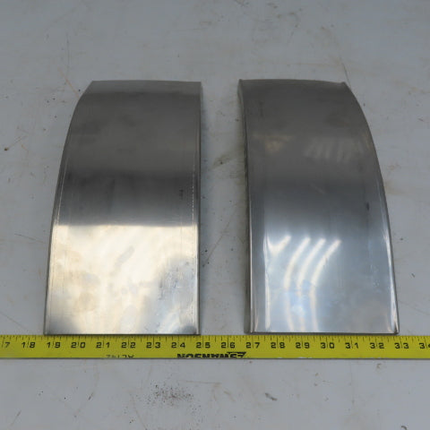 B-Line 808SS6-06-45VO12 Stainless Steel Outide 45° 6"W Cable Tray Cover Lot/2