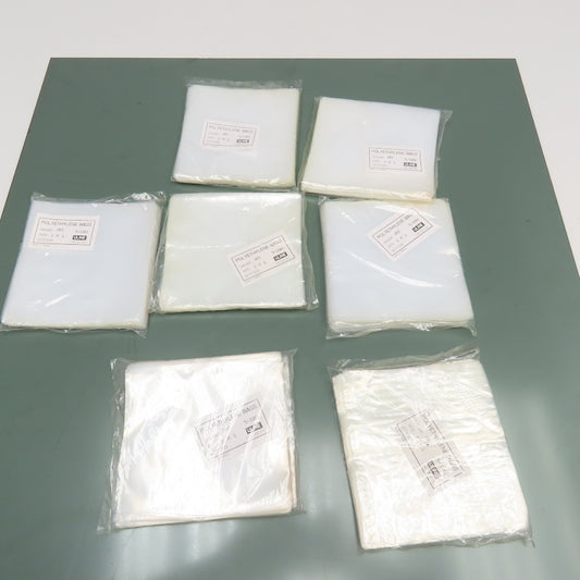Uline S-2381 5" x 5" x .002 Polyethylene Heat Seal Bags Lot Of 700