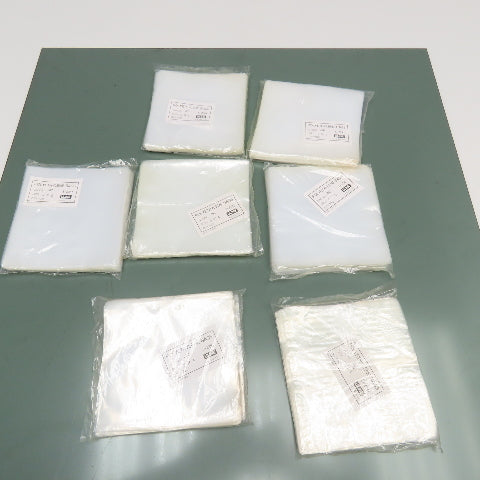 Uline S-2381 5" x 5" x .002 Polyethylene Heat Seal Bags Lot Of 700