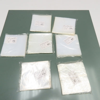 Uline S-2381 5" x 5" x .002 Polyethylene Heat Seal Bags Lot Of 700