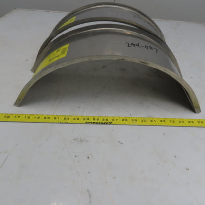 B-Line 808SS620-06-90V112 Stainless Steel Inside 90° 6"W Cable Tray Cover Lot/2