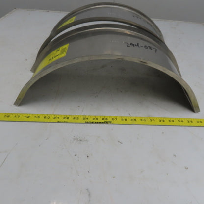 B-Line 808SS620-06-90V112 Stainless Steel Inside 90° 6"W Cable Tray Cover Lot/2