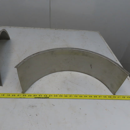 B-Line 808SS620-06-90V112 Stainless Steel Inside 90° 6"W Cable Tray Cover Lot/2