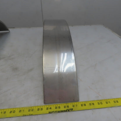 B-Line 808SS620-04-90VO12 Stainless Steel Outside 90° 4"W Cable Tray Cover Lot/2
