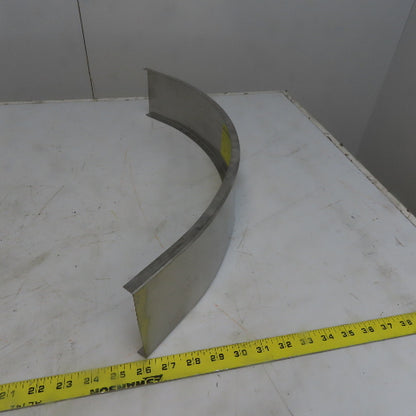 B-Line 808SS620-04-90VO12 Stainless Steel Outside 90° 4"W Cable Tray Cover Lot/2