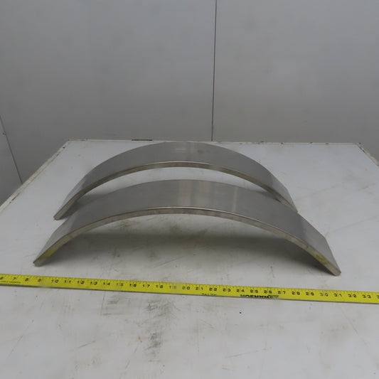 B-Line 808SS620-04-90VO12 Stainless Steel Outside 90° 4"W Cable Tray Cover Lot/2