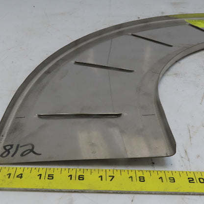 B-Line 812SS620-06-90HB12 Vented SS Horizontal 90° 6"W Cable Tray Cover