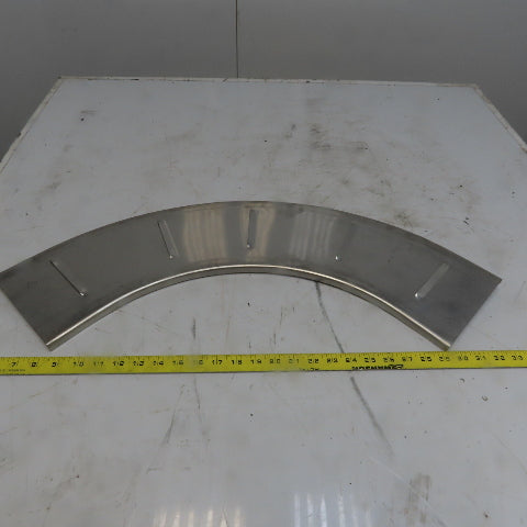 B-Line 812SS620-06-90HB12 Vented SS Horizontal 90° 6"W Cable Tray Cover