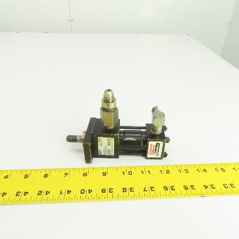 Schrader Bellows PLS502143 Doble Acting Hydraulic Cylinder 1/2" Stroke 1" Bore