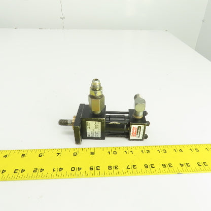 Schrader Bellows PLS502143 Doble Acting Hydraulic Cylinder 1/2" Stroke 1" Bore