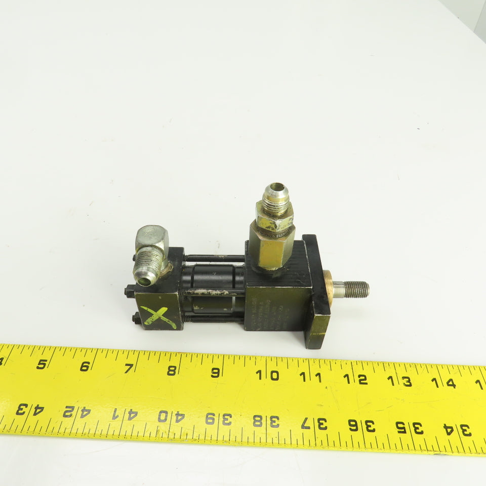 Schrader Bellows PLS502143 Doble Acting Hydraulic Cylinder 1/2" Stroke 1" Bore