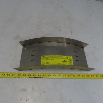 B-Line SS6CC-06-45V012 Stainless Steel Outside 45° 6"W Cable Tray