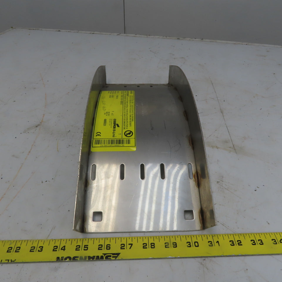 B-Line SS6CC-06-45V012 Stainless Steel Outside 45° 6"W Cable Tray