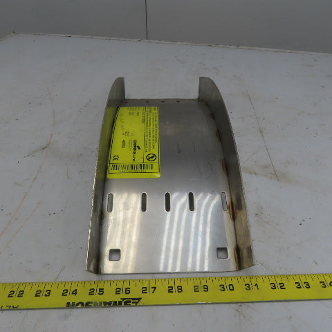 B-Line SS6CC-06-45V012 Stainless Steel Outside 45° 6"W Cable Tray