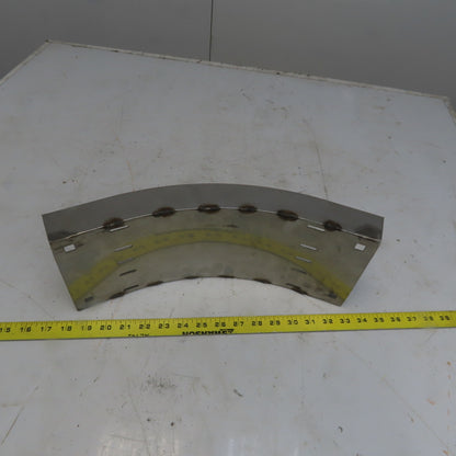 B-Line SS6CC-06-45V012 Stainless Steel Outside 45° 6"W Cable Tray