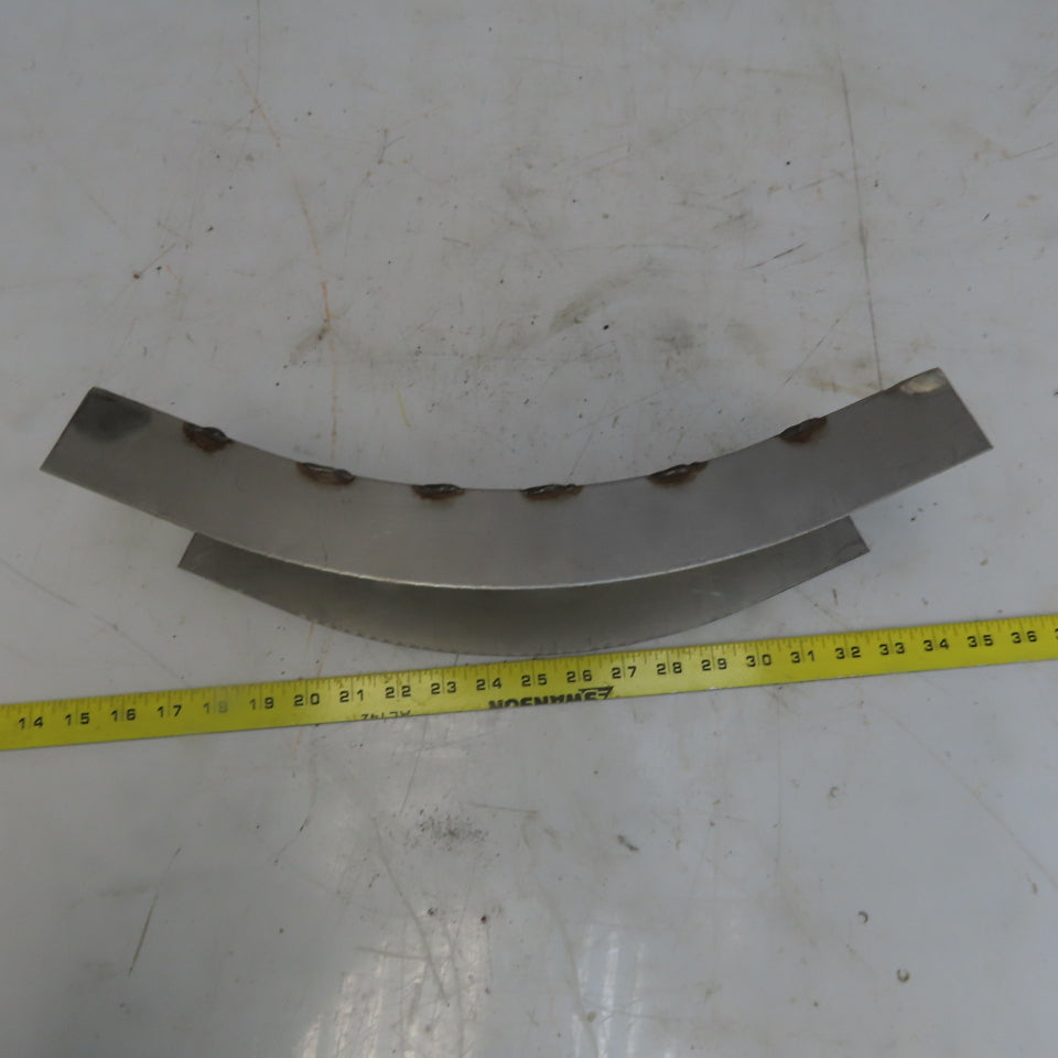 B-Line SS6CC-06-45V012 Stainless Steel Outside 45° 6"W Cable Tray