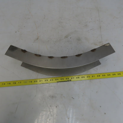 B-Line SS6CC-06-45V012 Stainless Steel Outside 45° 6"W Cable Tray