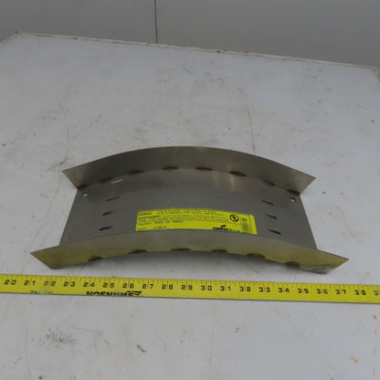 B-Line SS6CC-06-45V012 Stainless Steel Outside 45° 6"W Cable Tray