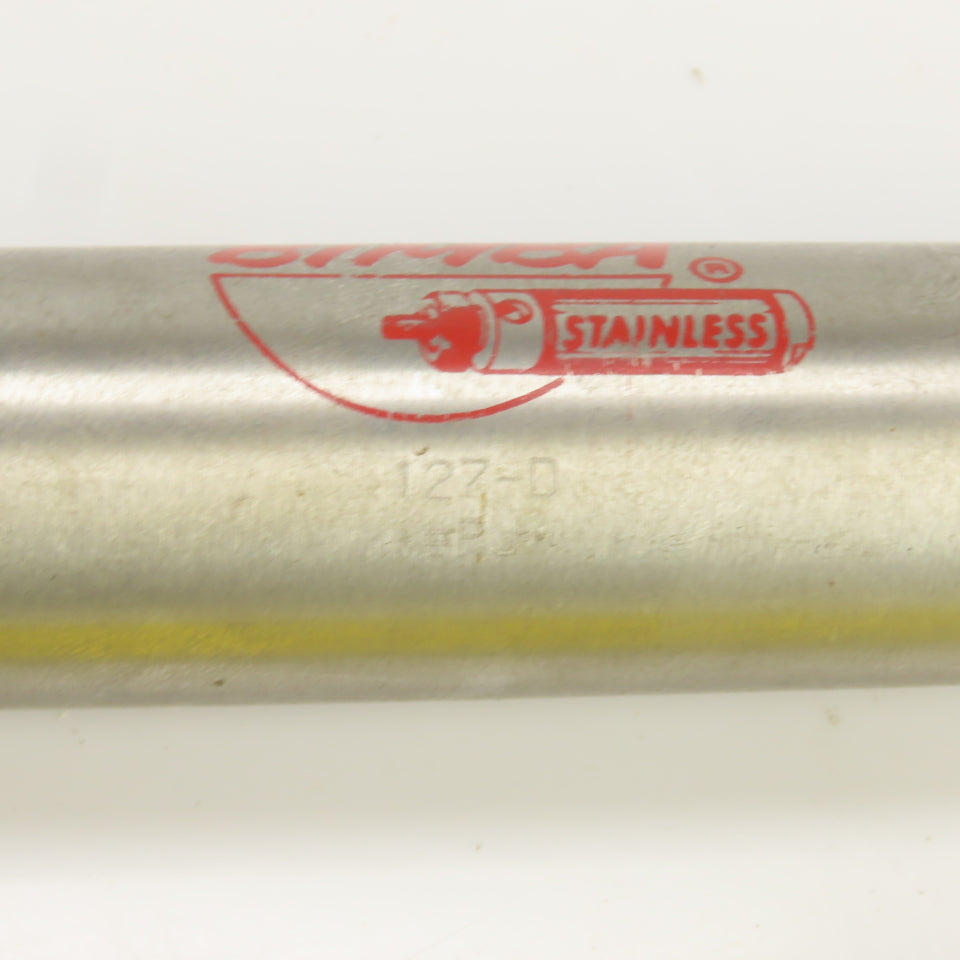 Bimba 127-D Double Acting Pneumatic Cylinder Stainless 1-1/4" Bore 7" Stroke