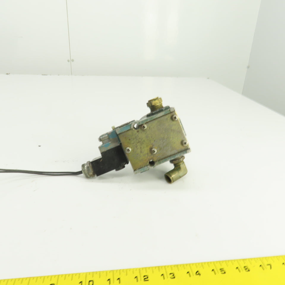 MAC 56C-13-111CA 3-Way Pneumatic Solenoid Valve 120V Coil 150PSI 1/2" NPT