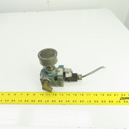 MAC 56C-13-111CA 3-Way Pneumatic Solenoid Valve 120V Coil 150PSI 1/2" NPT