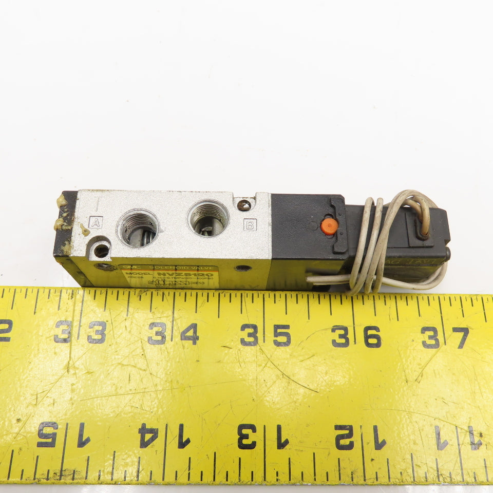 SMC NVZ5120 5/4 Way Pneumatic Directional Valve 110V Coil