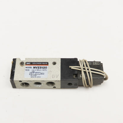 SMC NVZ5120 5/4 Way Pneumatic Directional Valve 110V Coil