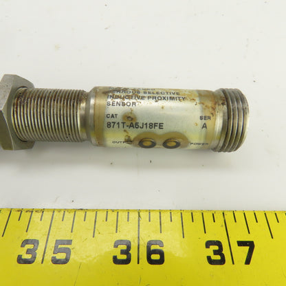 Allen Bradley 871T-A5J18FE Ser A Inductive Proximity Sensor 20-132VAC