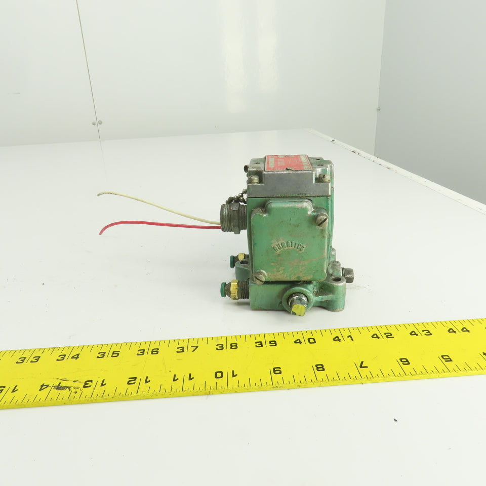 Numatics 12SAD4440A Pneumatic Air Solenoid Valve 120V 0.17A 150PSIG