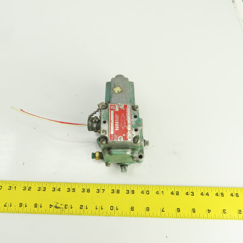 Numatics 12SAD4440A Pneumatic Air Solenoid Valve 120V 0.17A 150PSIG