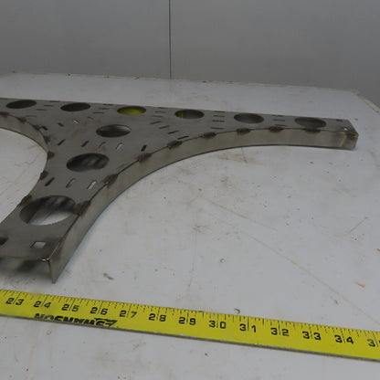 Cooper B-Line SS6CC-03-HT12 3"W 316 Stainless Steel Cable Tray Horizontal Tee