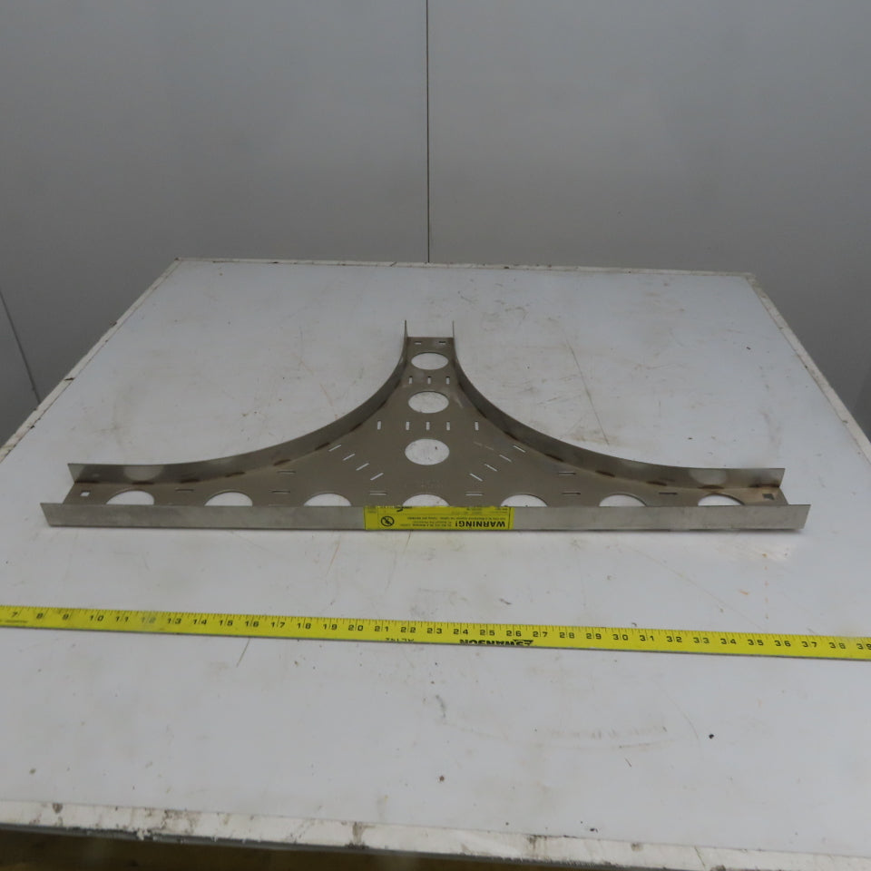 Cooper B-Line SS6CC-03-HT12 3"W 316 Stainless Steel Cable Tray Horizontal Tee