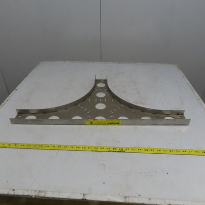 Cooper B-Line SS6CC-03-HT12 3"W 316 Stainless Steel Cable Tray Horizontal Tee
