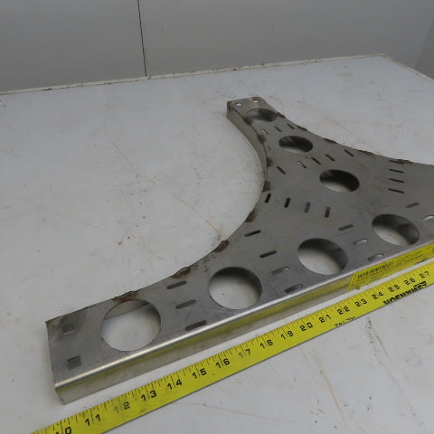 Cooper B-Line SS6CC-03-HT12 3"W 316 Stainless Steel Cable Tray Horizontal Tee