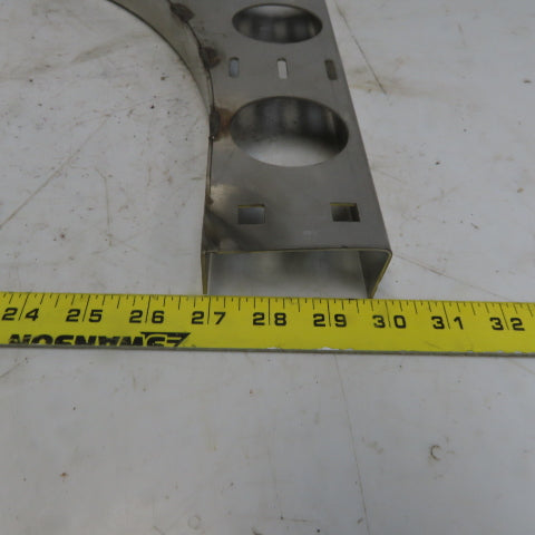 Cooper B-Line SS6CC-03-HT12 3"W 316 Stainless Steel Cable Tray Horizontal Tee