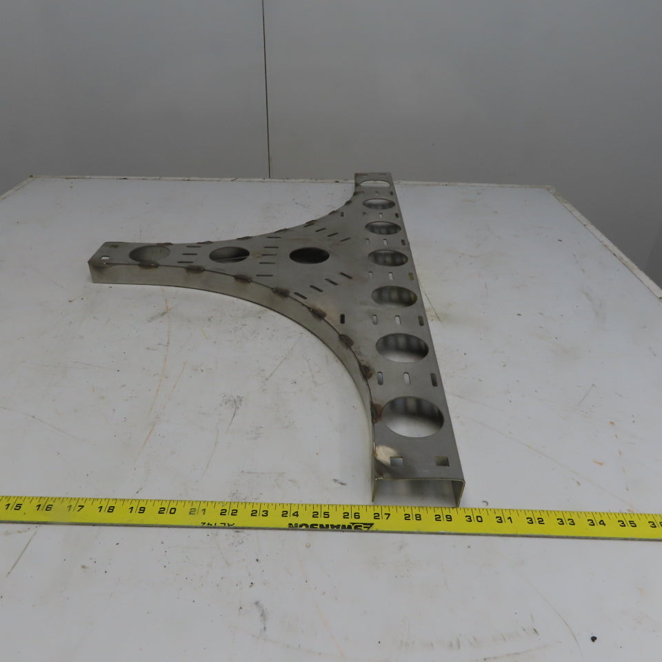 Cooper B-Line SS6CC-03-HT12 3"W 316 Stainless Steel Cable Tray Horizontal Tee