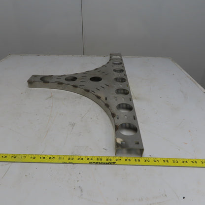 Cooper B-Line SS6CC-03-HT12 3"W 316 Stainless Steel Cable Tray Horizontal Tee