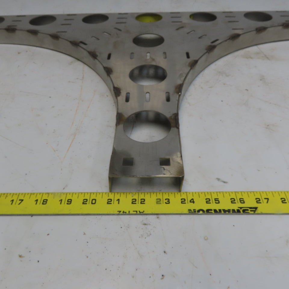 Cooper B-Line SS6CC-03-HT12 3"W 316 Stainless Steel Cable Tray Horizontal Tee