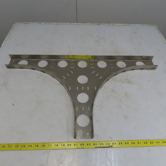 Cooper B-Line SS6CC-03-HT12 3"W 316 Stainless Steel Cable Tray Horizontal Tee