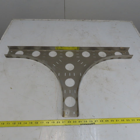 Cooper B-Line SS6CC-03-HT12 3"W 316 Stainless Steel Cable Tray Horizontal Tee