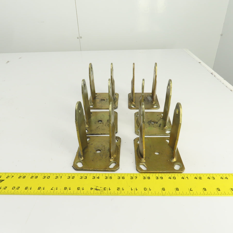 Bassick SW 6" Caster Wheel Steel Housing Only Lot Of 6