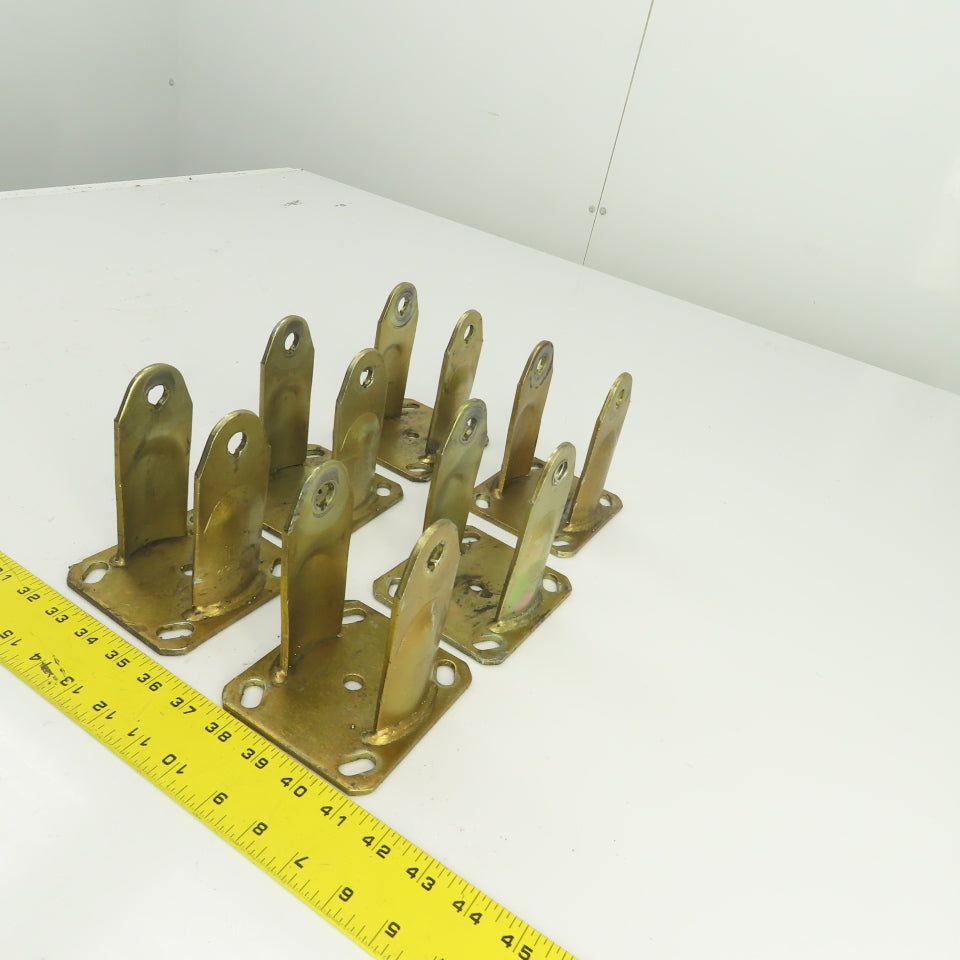 Bassick SW 6" Caster Wheel Steel Housing Only Lot Of 6