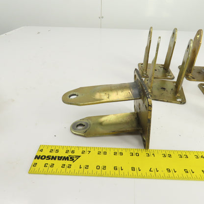 Bassick SW 6" Caster Wheel Steel Housing Only Lot Of 6