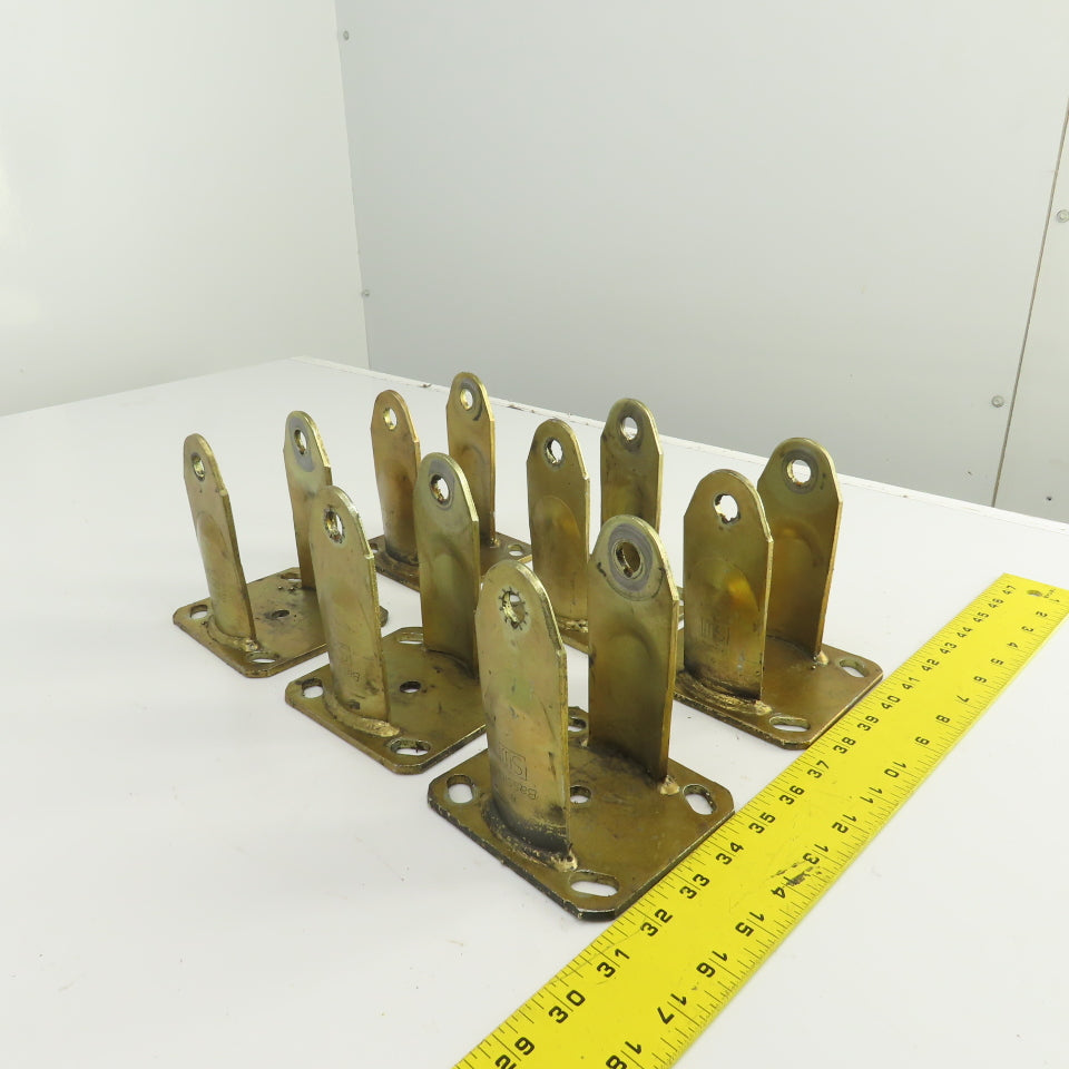 Bassick SW 6" Caster Wheel Steel Housing Only Lot Of 6