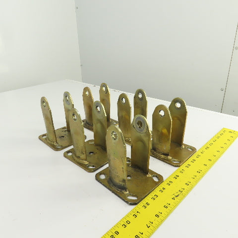 Bassick SW 6" Caster Wheel Steel Housing Only Lot Of 6