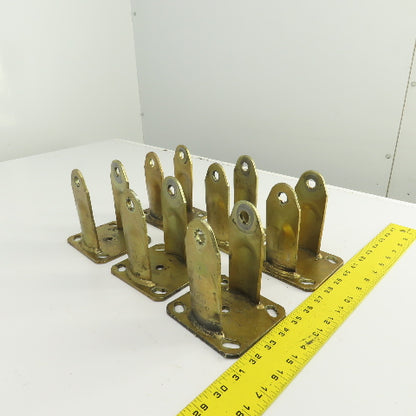 Bassick SW 6" Caster Wheel Steel Housing Only Lot Of 6
